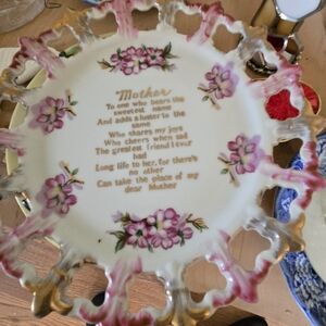 Pink and Gold Floral Decor Accents